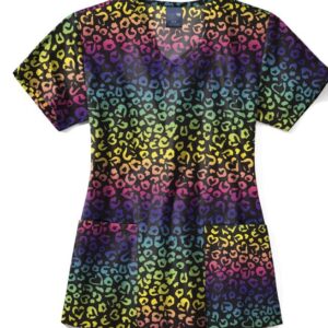 Polera clínica mujer estampada, Wonder wink