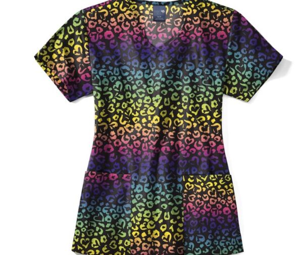 Polera clínica mujer estampada, Wonder wink