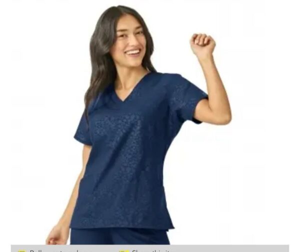 Polera clínica mujer estampada, Wonder wink