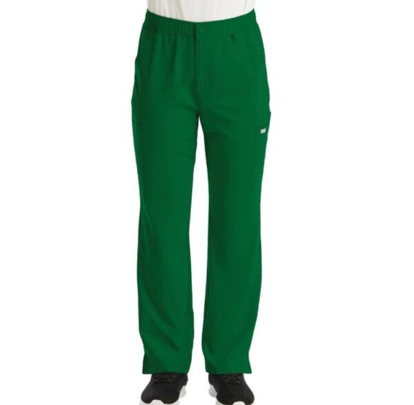 Pantalon Clinico hombre verde pabellón, Maevn.